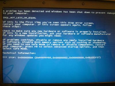 正常启动加载网卡关机症状